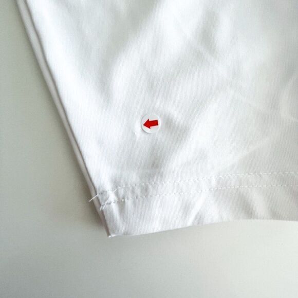 IZOD Extreme Function Golf Polo Double Sleeves Red White Men's Large - Picture 7 of 8